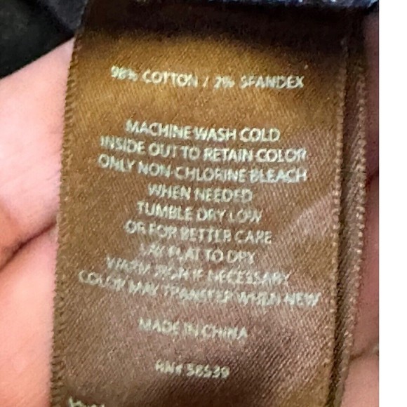 KUT FROM THE KLOTH Size 2 Dark Wash Jeans Style #KP494MS1 Straight Leg Mid Rise - Picture 12 of 12